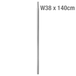 MAST METALLIC GALVANIZED 38mmx0,9mm 140cm