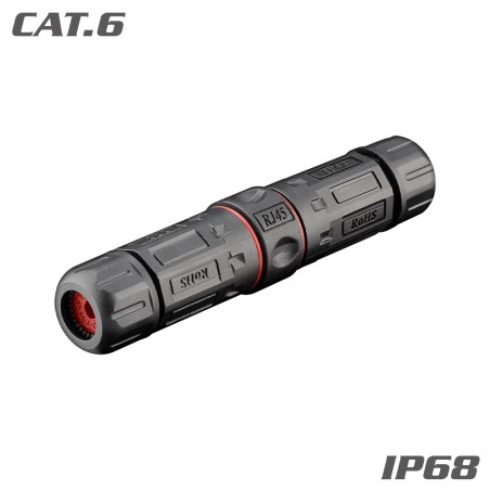 79566 Σύνδεσμος RJ45 Cat.6 Θηλυκό σε Θηλυκό Outdoor IP68
