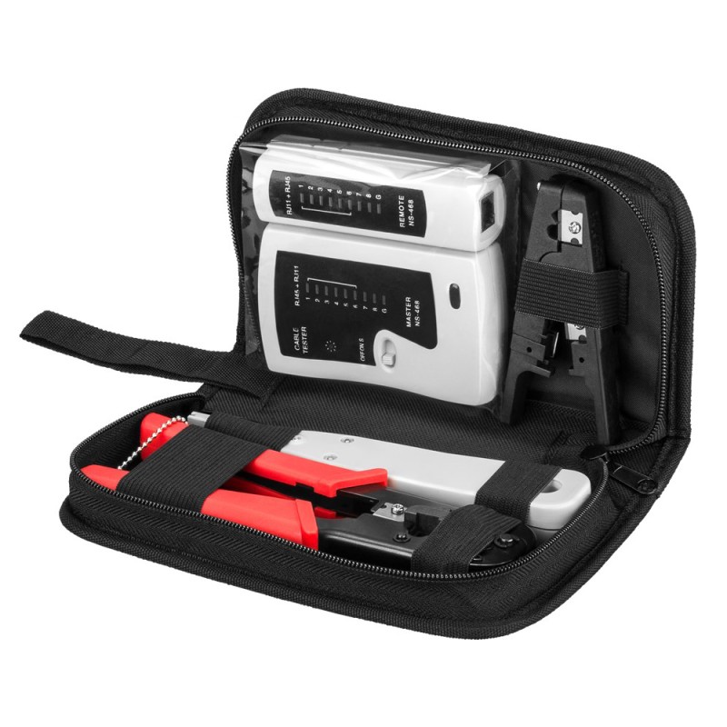97790 Network Tool Set 4in1 for Cables RJ45/RJ11/RJ12